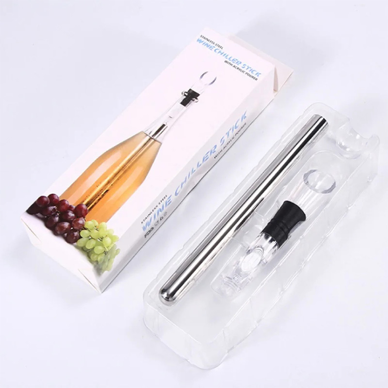 Wine Aerator Pour - Bastão de aço inoxidável para resfriar