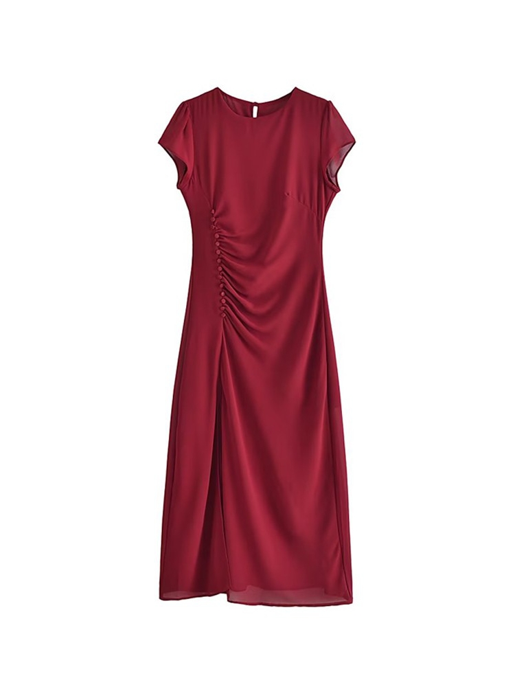 Vestido Longo Sexy Vermelho Vi - Wine & Beer Guayaquil avaliação e preço