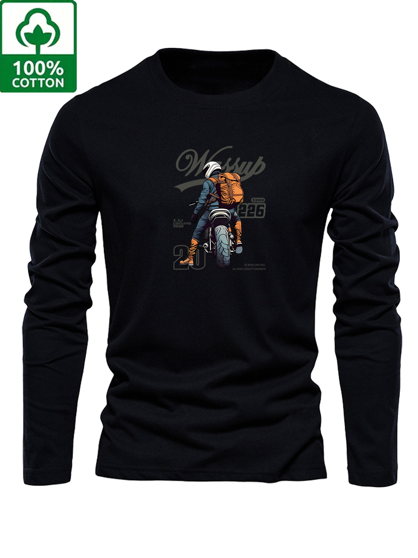 Camiseta masculina de manga co - Wine & Beer Guayaquil avaliação e preço